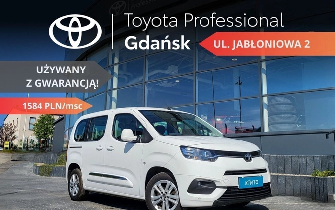 ząbki Toyota Proace City Verso cena 86900 przebieg: 141978, rok produkcji 2020 z Ząbki